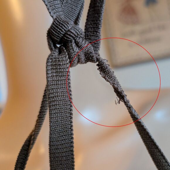 Vintage Y2K BCBGMAXAZRIA Knit Dress Halter Maxi Chevron Silk Summer Size XS - Picture 8 of 13